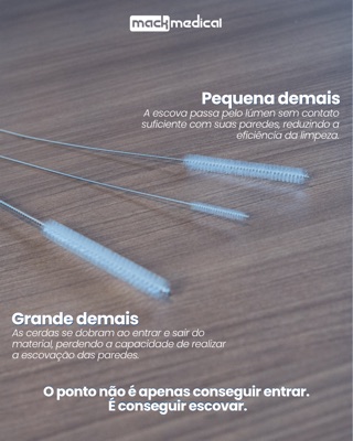 Peça de setembro de 2026: escova pequena demais e escova grande demais, e por que o ponto é conseguir escovar